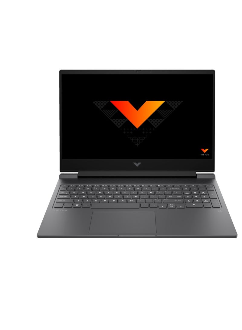 HP HP Victus Gaming 15-fa1096ne Laptop – Intel Core i7-13700H, 16GB DDR4-5600 (2x8GB), 512GB M.2 SSD, NVIDIA GeForce RTX 4050 6GB, 15.6" FHD - English/Arabic Performance Blue  - Image 1