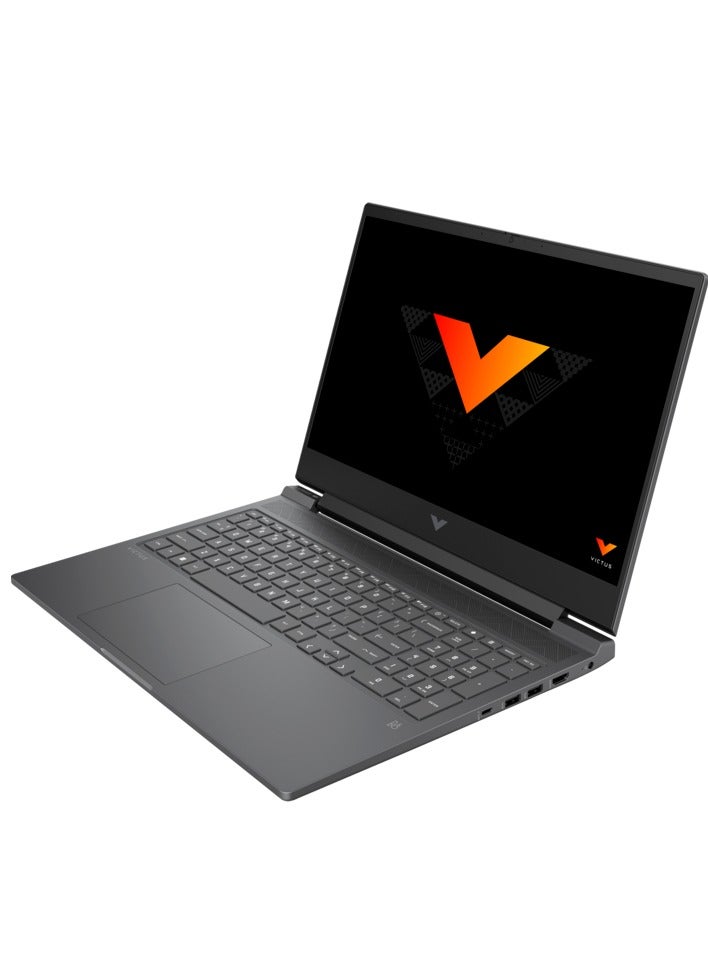 HP HP Victus Gaming 15-fa1096ne Laptop – Intel Core i7-13700H, 16GB DDR4-5600 (2x8GB), 512GB M.2 SSD, NVIDIA GeForce RTX 4050 6GB, 15.6" FHD - English/Arabic Performance Blue  - Image 3