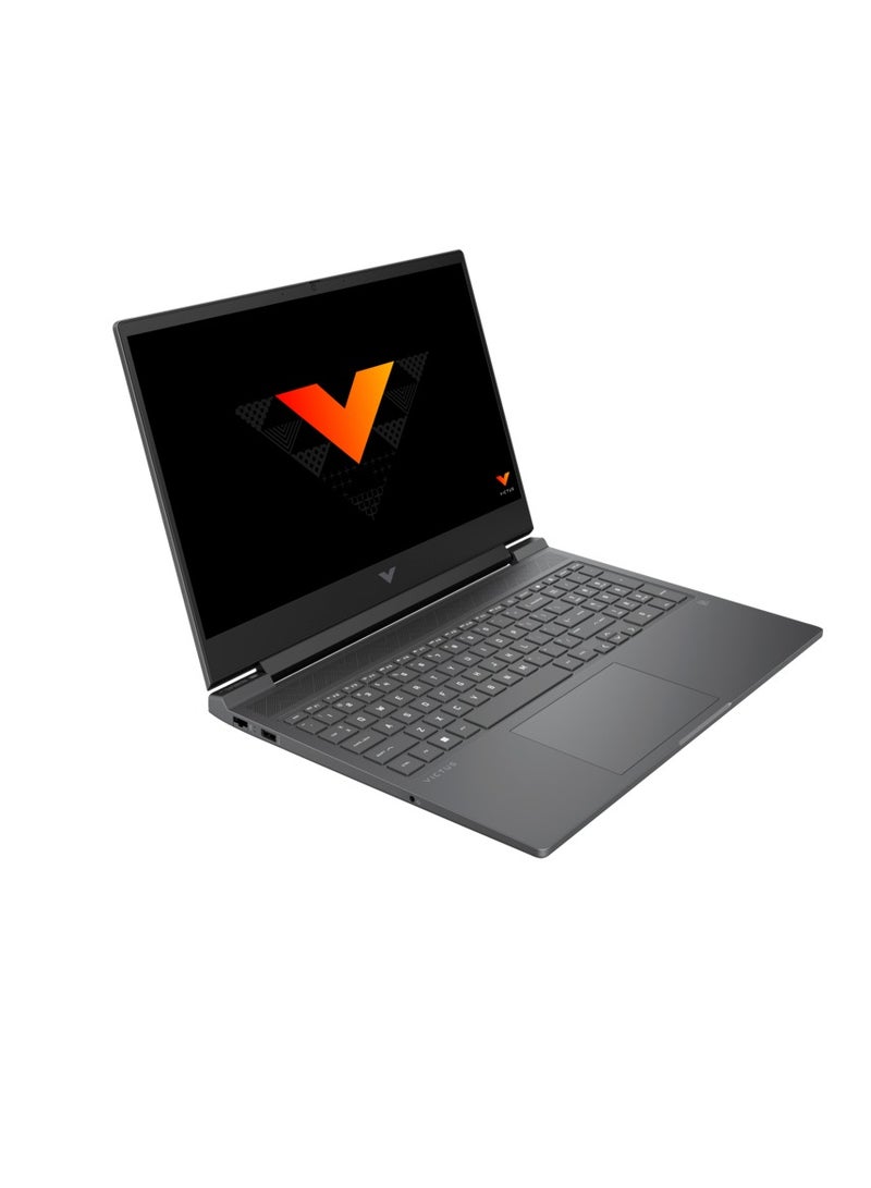 HP HP Victus Gaming 15-fa1096ne Laptop – Intel Core i7-13700H, 16GB DDR4-5600 (2x8GB), 512GB M.2 SSD, NVIDIA GeForce RTX 4050 6GB, 15.6" FHD - English/Arabic Performance Blue  - Image 2