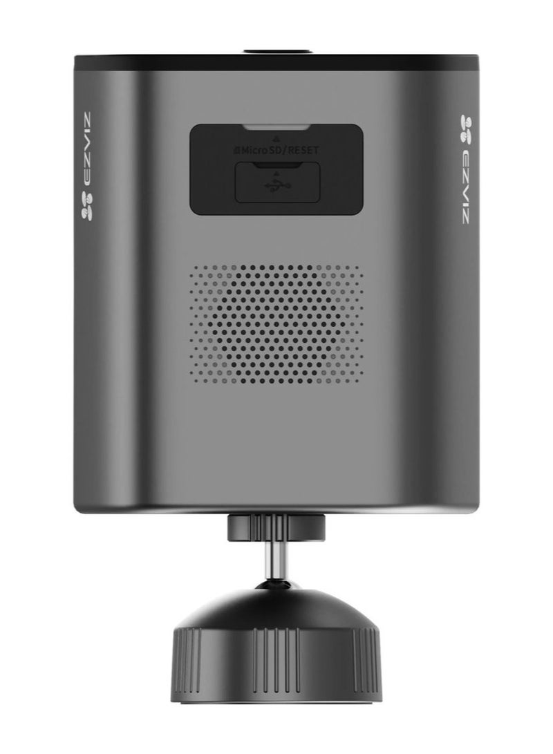 EZVIZ EB5 4K (Type-C) Wi-Fi Smart Home Solar Battery Camera, 2 in 1 Built-in Solar Panel, Always-On Video, AI Powered Human/Vehicle Shape Detection, Color Night Vision, Two-Way Talk, H.265, Smart Integration with Google Assistant & Amazon Alexa, Supports microSD Card (Up to 512 GB), Supports Wi-Fi 6 Network (2.4GHz), Weatherproof Design | CS-EB5-R100-2F8WFL  - Image 3