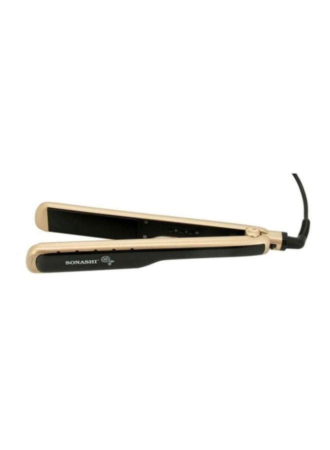 SONASHI Combo of Compact Foldable Travel Hair Dryer Gold 1000W with Ceramic Wet & Dry Hair Straightener Gold SHD-5008 + SHS-2059 Bundle Gold  - Image 5