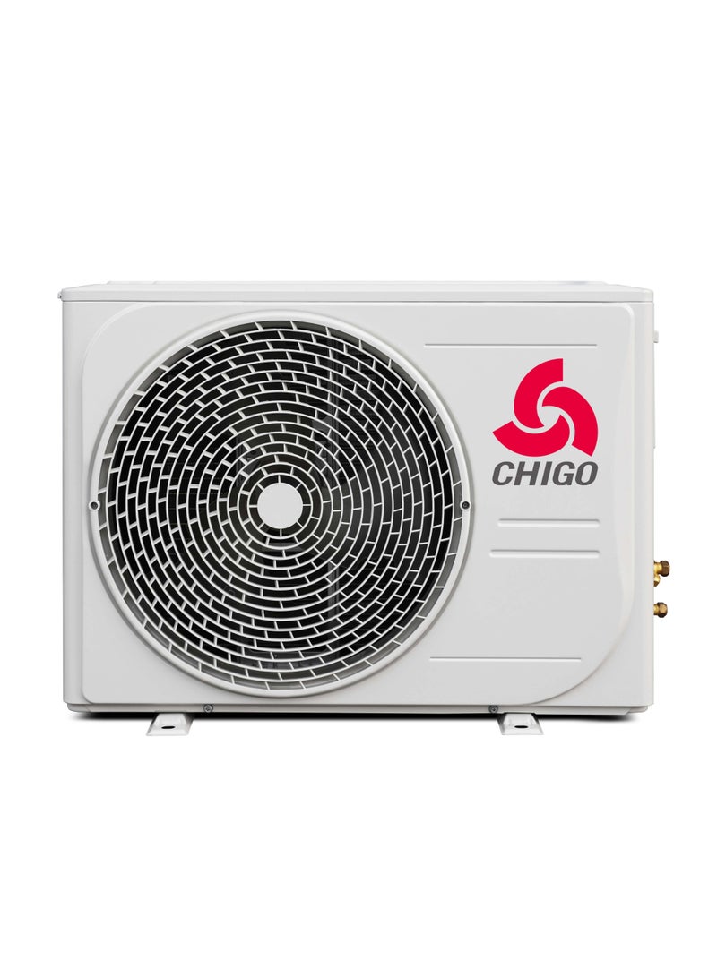 نوبل مكيف هواء سبليت دوار 1.5 طن، مكيف هواء موفر للطاقة مع ضاغط دوار، غاز R410A، تدفق هواء 4 اتجاهات، 18000 وحدة حرارية بريطانية، تقنية الزعانف الذهبية، إعادة تشغيل تلقائية، مثالي للغرف المتوسطة - Image 5