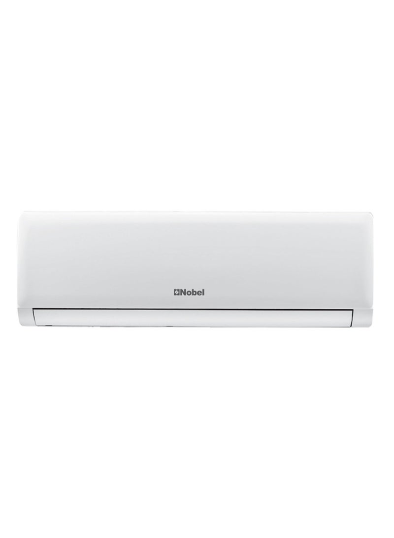 Nobel - 1.5 Ton Rotary Split AC, Energy Efficient Cooling Air Conditioner with T3 Tropical Rotary Compressor, R410 Gas, 4-Way Airflow, 18,000 BTU AC, Gold Fin Technology, Auto Restart, Quiet Operation 1826 W NSAC18T3N White - Image 1