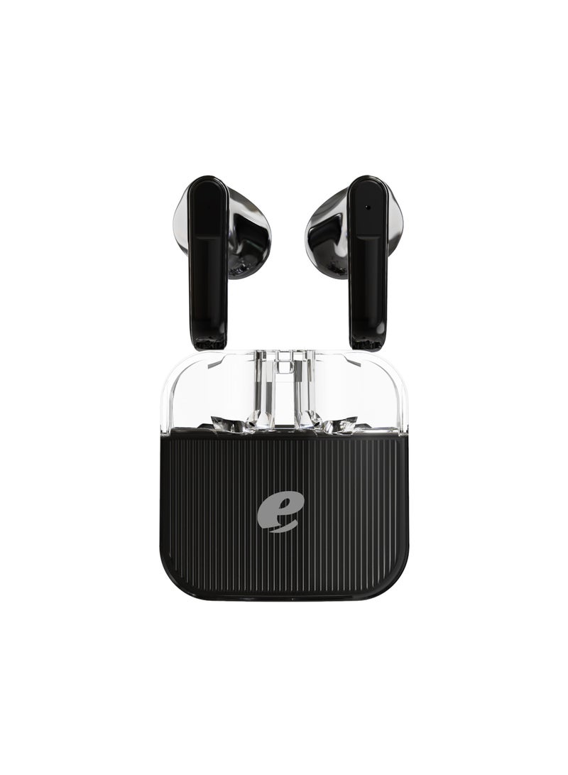 Acer Wireless Bluetooth Earphones, Transparent Design with Surround Sound, Stable Connection, Compatible with iPhone, iPad, MacBook, Samsung, Black - Image 1