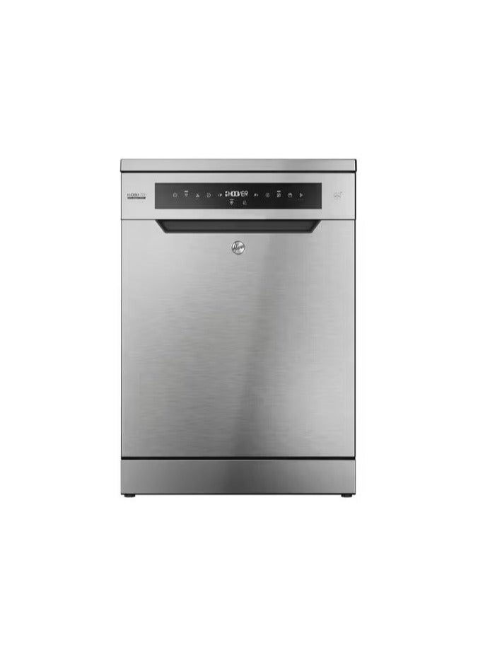هوفر Dishwasher 16 Person 60 cm Inverter Digital 10 Programs Stainless HF6C7S3PSX-EG HF6C7S3PSX-EG Stainless  - Image 1