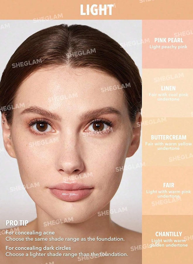SHEGLAM - Complexion Boost Concealer - With Sponge-head Applicator - High-coverage Formula Sand - Image 1