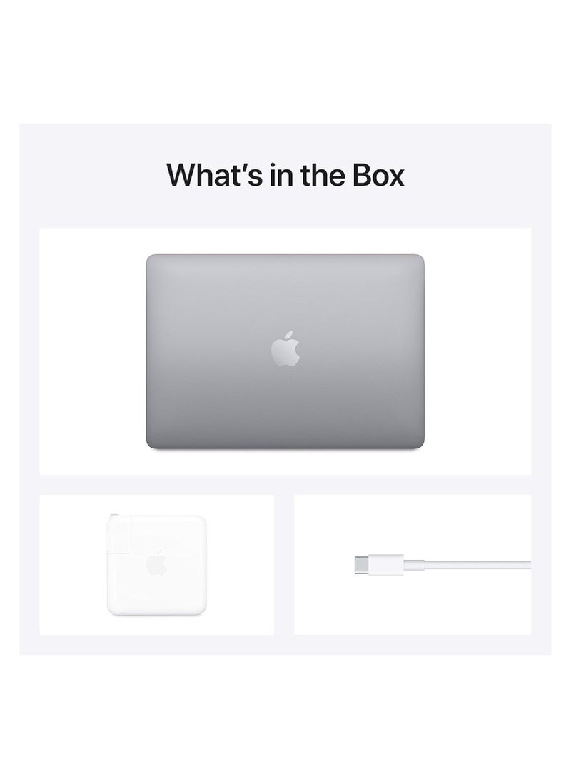 Apple - MacBook Pro M2 2022 13 Inch Apple M2 256GB SSD 8GB RAM,  macOS, Multimedia & Designing HD LED English/Arabic Grey - Image 1