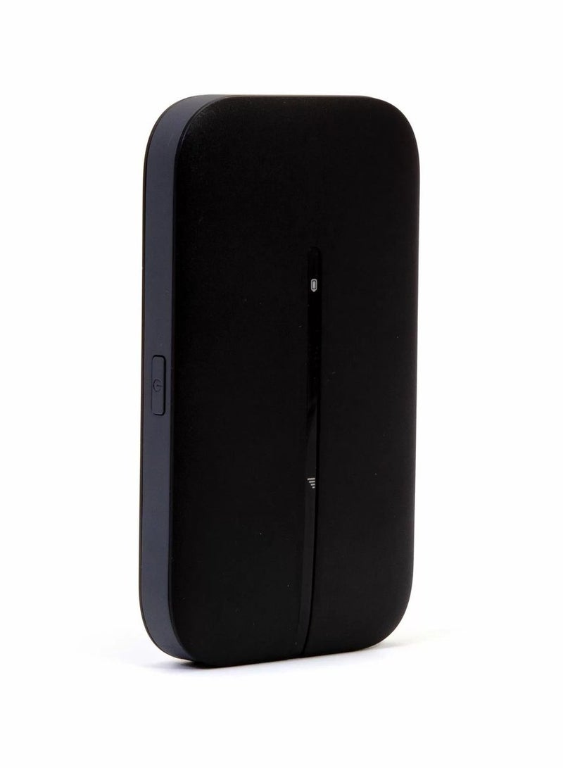 Zowee Technology - E5576-325 Nice Size 4G Portable Wi-Fi Router for up to 16 Users 1500.0 mAh Black - Image 1