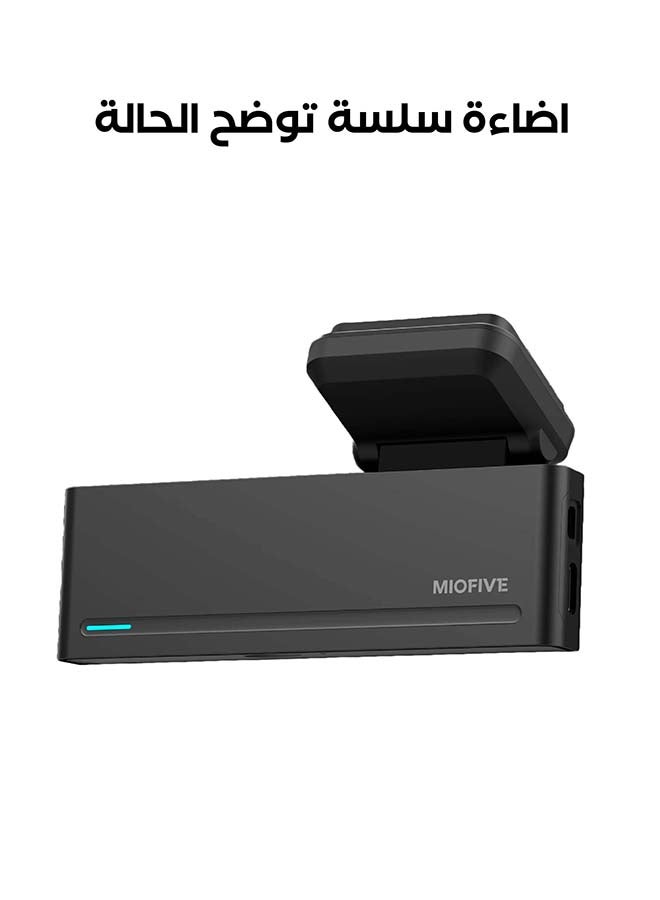 ميوفايف  داش كام كاميرا للسيارة امامية وخلفية بدقة 4K تحكم صوتي مع رؤية ليلية مكثف يتحمل اجوائنا الحارة وتطبيق مجاني - Image 2