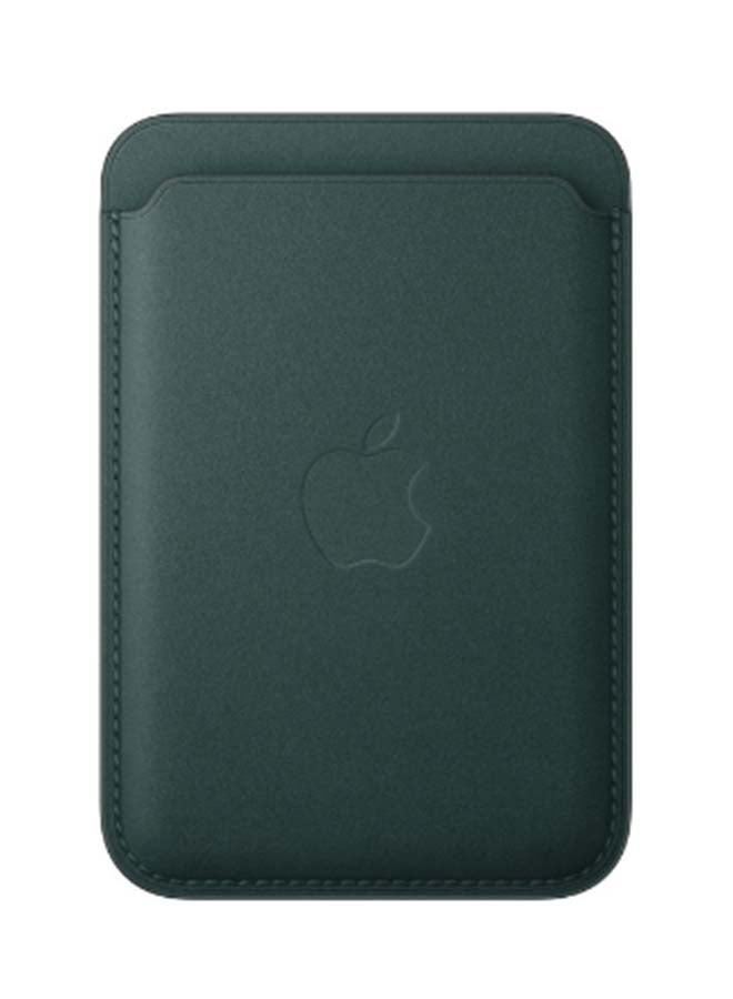 Apple iPhone FineWoven Wallet With MagSafe - Dark Green  - Image 1