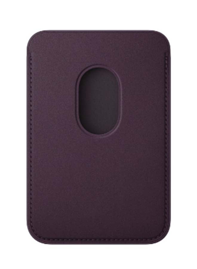 Apple - iPhone FineWoven Wallet With MagSafe - BlackBerry - Image 1