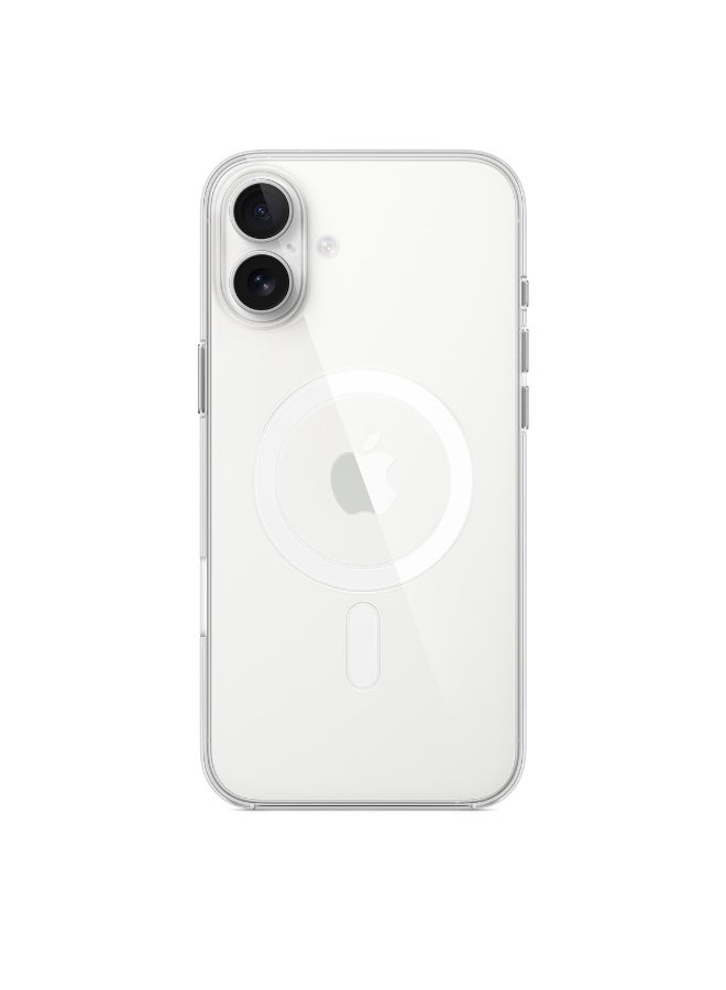 Apple - iPhone 16 Plus Case With MagSafe - Clear - Image 1