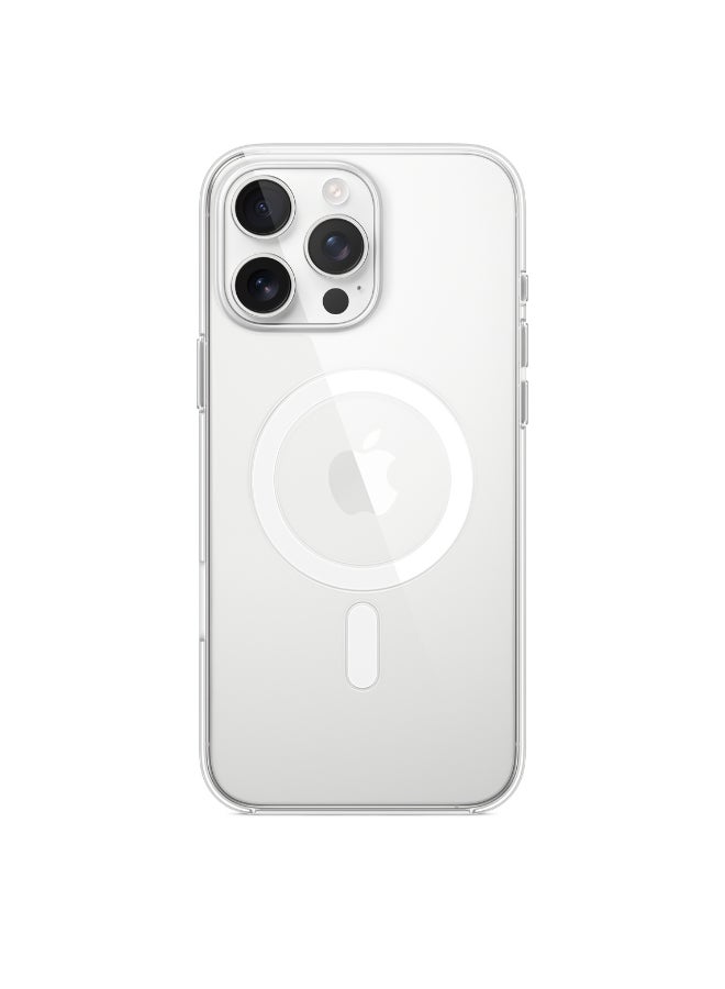 Apple - iPhone 16 Pro Max Case With MagSafe - Clear - Image 1