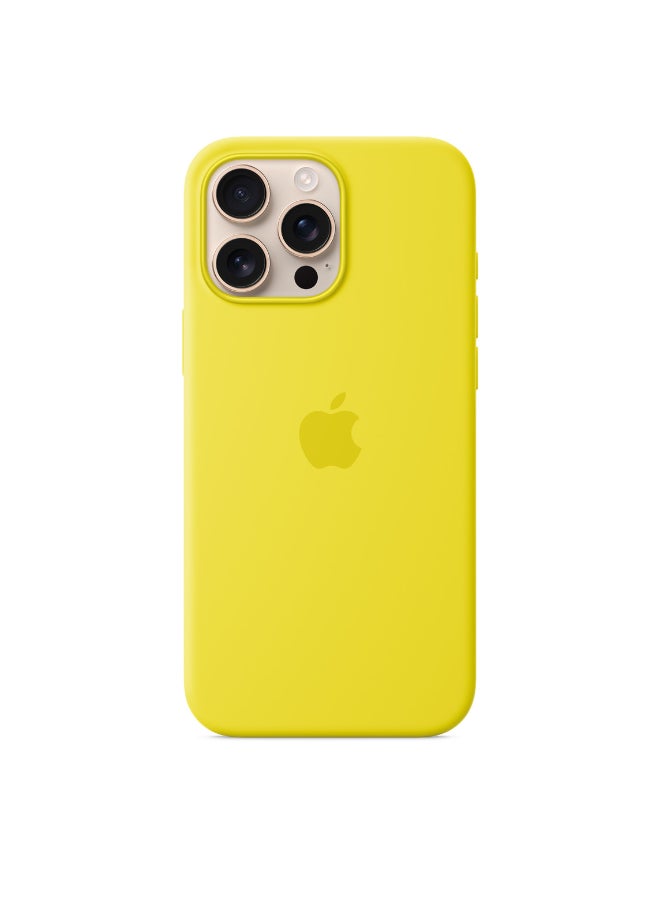 Apple iPhone 16 Pro Max Silicone Case With MagSafe - Star Fruit - Image 1