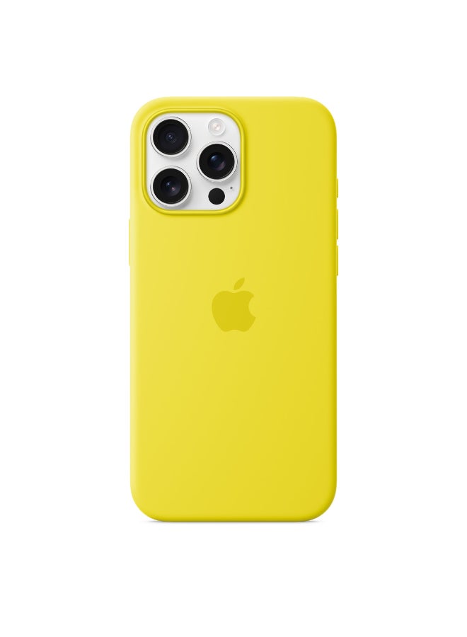 Apple iPhone 16 Pro Max Silicone Case With MagSafe - Star Fruit - Image 3