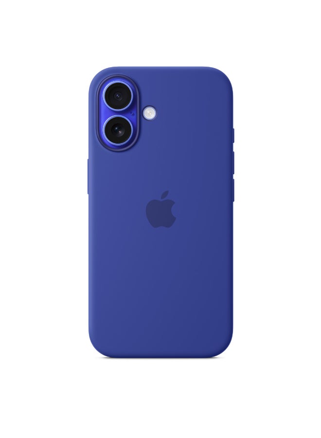 Apple iPhone 16 Silicone Case With MagSafe - Ultramarine - Image 1