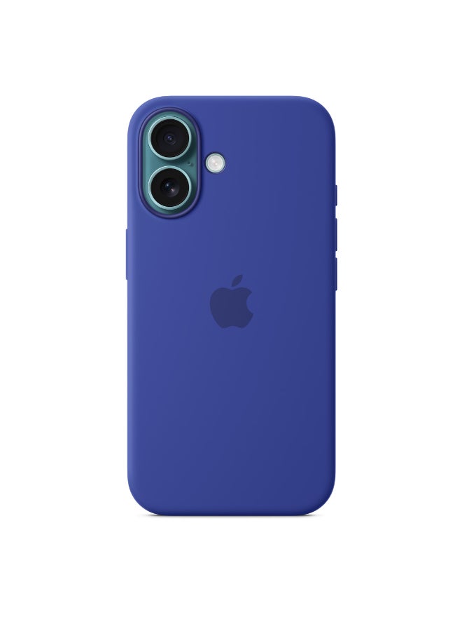Apple iPhone 16 Silicone Case With MagSafe - Ultramarine - Image 2