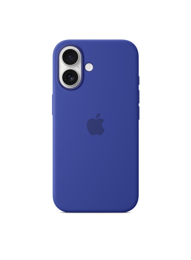 Apple iPhone 16 Silicone Case With MagSafe - Ultramarine - Image 5