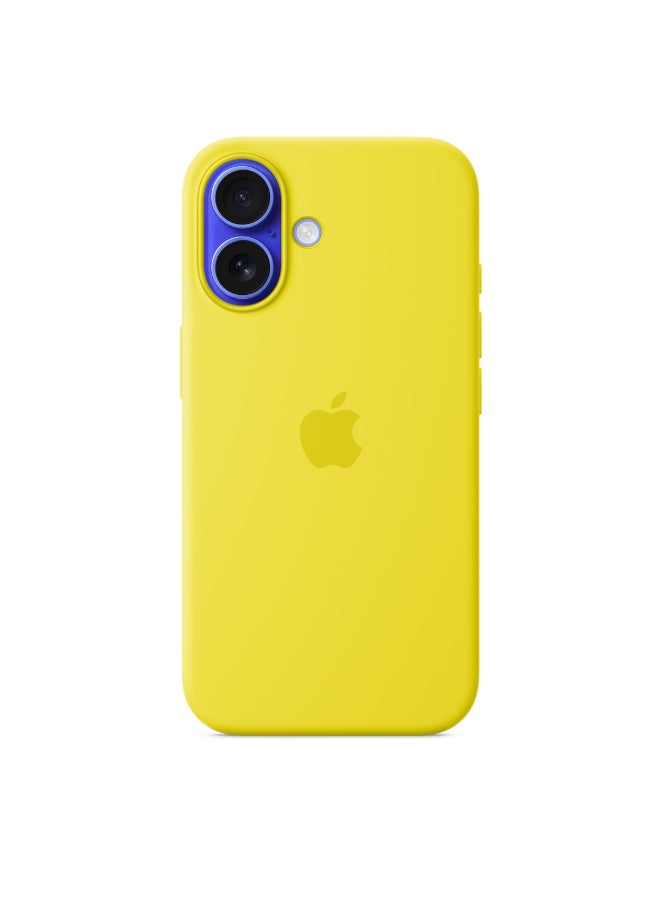 Apple - iPhone 16 Silicone Case With MagSafe - Star Fruit - Image 1
