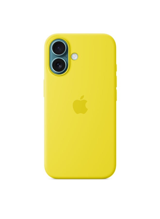 Apple - iPhone 16 Silicone Case With MagSafe - Star Fruit - Image 1