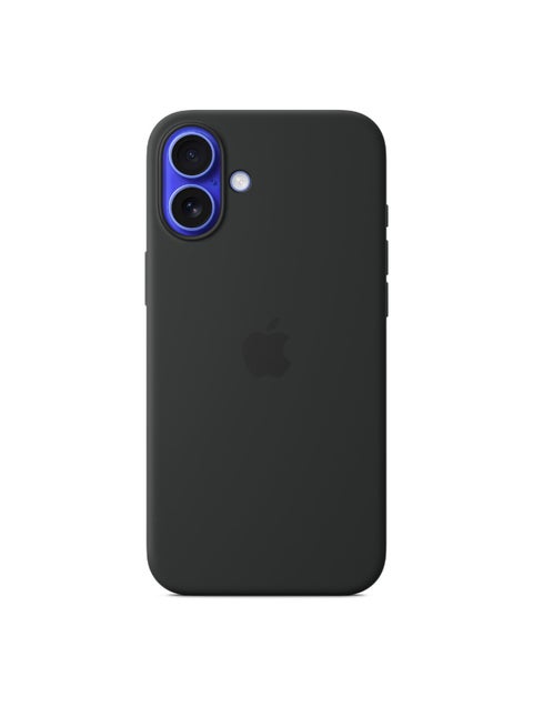 iPhone 16 Plus Silicone Case With MagSafe - Black