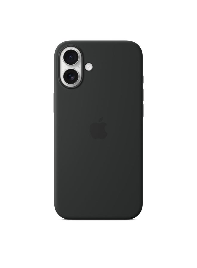 Apple iPhone 16 Plus Silicone Case With MagSafe - Black - Image 4