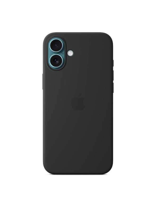 Apple iPhone 16 Plus Silicone Case With MagSafe - Black - Image 2
