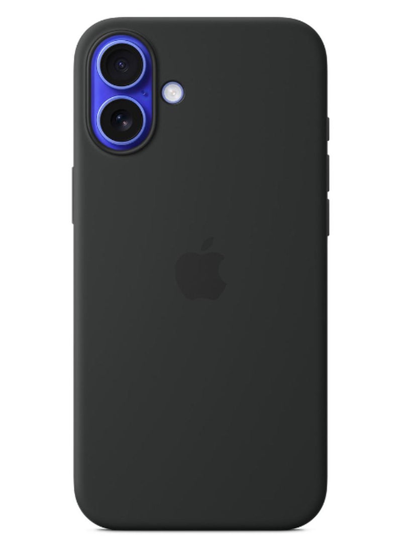 Apple iPhone 16 Plus Silicone Case With MagSafe - Black - Image 1