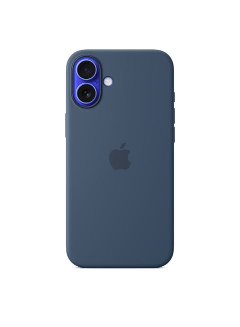 iPhone 16 Plus Silicone Case With MagSafe - Denim