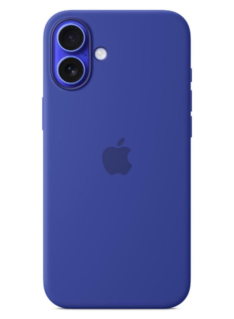 Apple iPhone 16 Plus Silicone Case With MagSafe - Ultramarine - Image 1