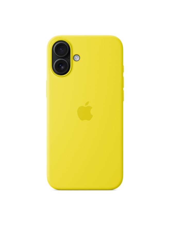 iPhone 16 Plus Silicone Case With MagSafe - Star Fruit