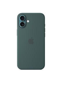 iPhone 16 Plus Silicone Case With MagSafe - Lake Green - pnsku/N70108844V/45/_/1726046207/eda60122-3df5-46ad-917a-82f696964bed