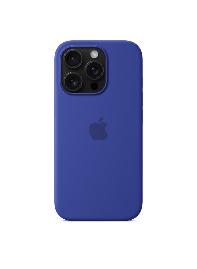 Apple - iPhone 16 Pro Silicone Case With MagSafe - Ultramarine - Image 1