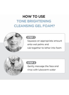 skin1004 Madagascar Centella Tone Brightening Cleansing Gel Foam 125ml  - Image 3