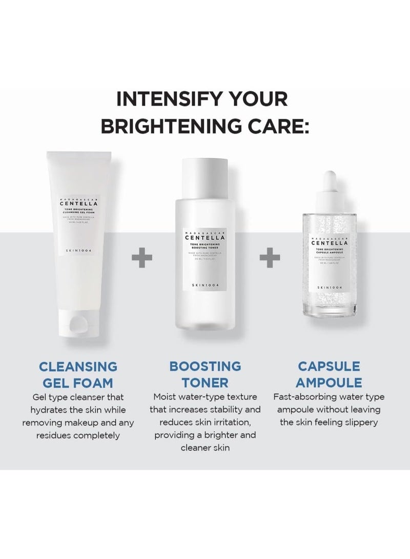 SKIN1004 Madagascar Centella Tone Brightening Cleansing Gel Foam 125ml - Image 2