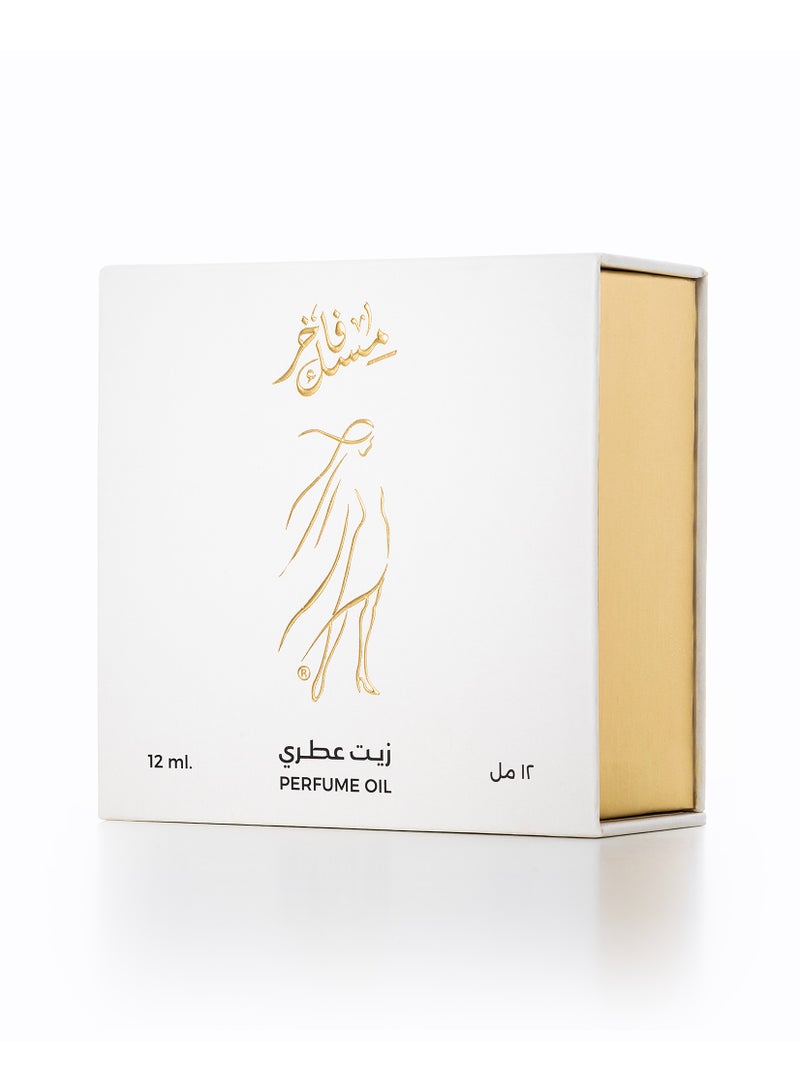 سدر الخليج للعطور - زيت عطري مسك فاخر 12 مل 12ملليلتر - Image 1