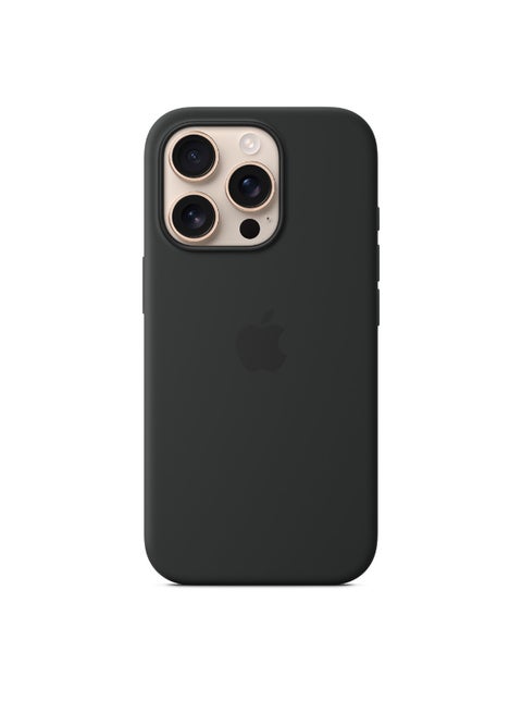 iPhone 16 Pro Max Silicone Case With MagSafe - Black