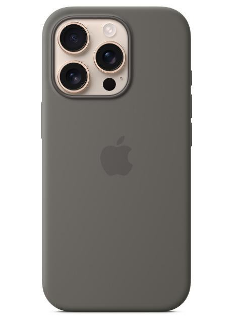 ابل  جراب سيليكون لهاتف iPhone 16 Pro Max مزود بتقنية MagSafe - - Image 1