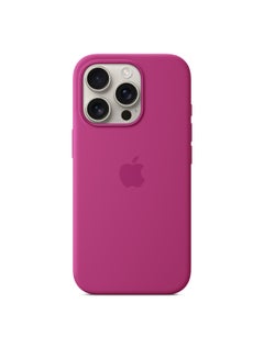 Apple iPhone 16 Pro Max Silicone Case With MagSafe - Fuchsia  - Image 2