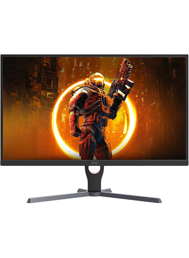 AOC - 23.8" Inch 24G11E Gaming Monitor Full HD 1920x1080, HDR10, IPS Panel Type, 180Hz Refresh Rate, 0.5ms Response Time, Adaptive Sync Technology, Support 120Hz PS5 / Xbox Series X | Black & Red - Image 1