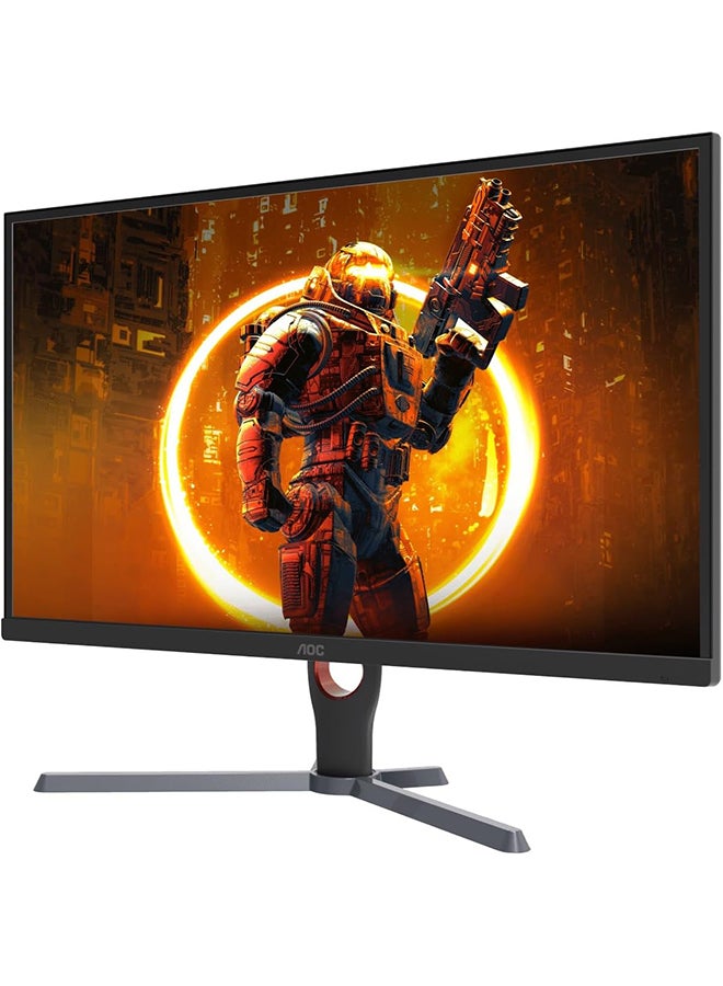 AOC - 23.8" Inch 24G11E Gaming Monitor Full HD 1920x1080, HDR10, IPS Panel Type, 180Hz Refresh Rate, 0.5ms Response Time, Adaptive Sync Technology, Support 120Hz PS5 / Xbox Series X | Black & Red - Image 1