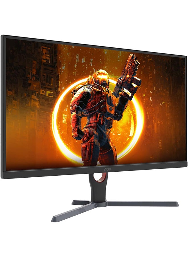 AOC - 23.8" Inch 24G11E Gaming Monitor Full HD 1920x1080, HDR10, IPS Panel Type, 180Hz Refresh Rate, 0.5ms Response Time, Adaptive Sync Technology, Support 120Hz PS5 / Xbox Series X | Black & Red - Image 1