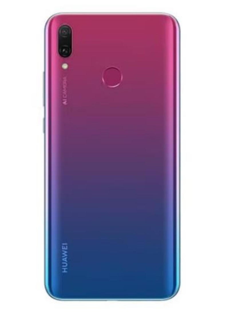 HUAWEI - Y9(2019) Dual SIM Aurora Purple 6GB RAM 128GB 4G LTE+Free Gift Gaming Earphone With Extra Bass - Image 1