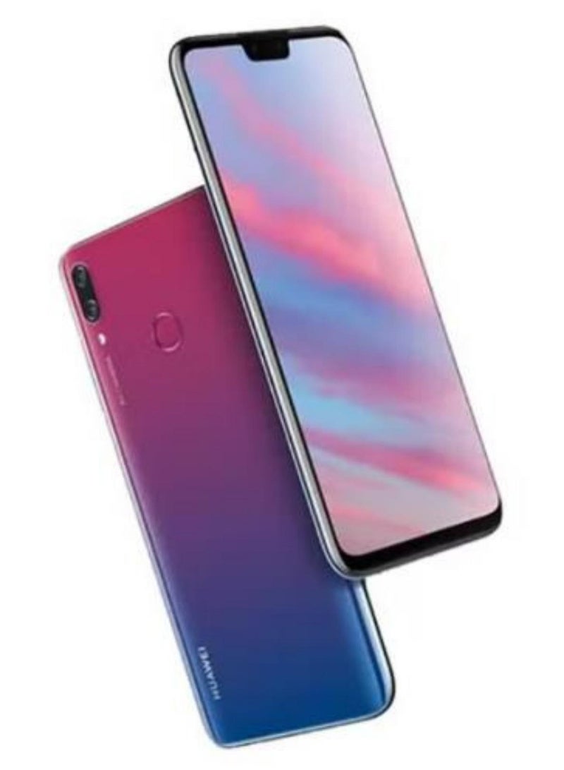 HUAWEI - Y9(2019) Dual SIM Aurora Purple 6GB RAM 128GB 4G LTE+Free Gift Gaming Earphone With Extra Bass - Image 1