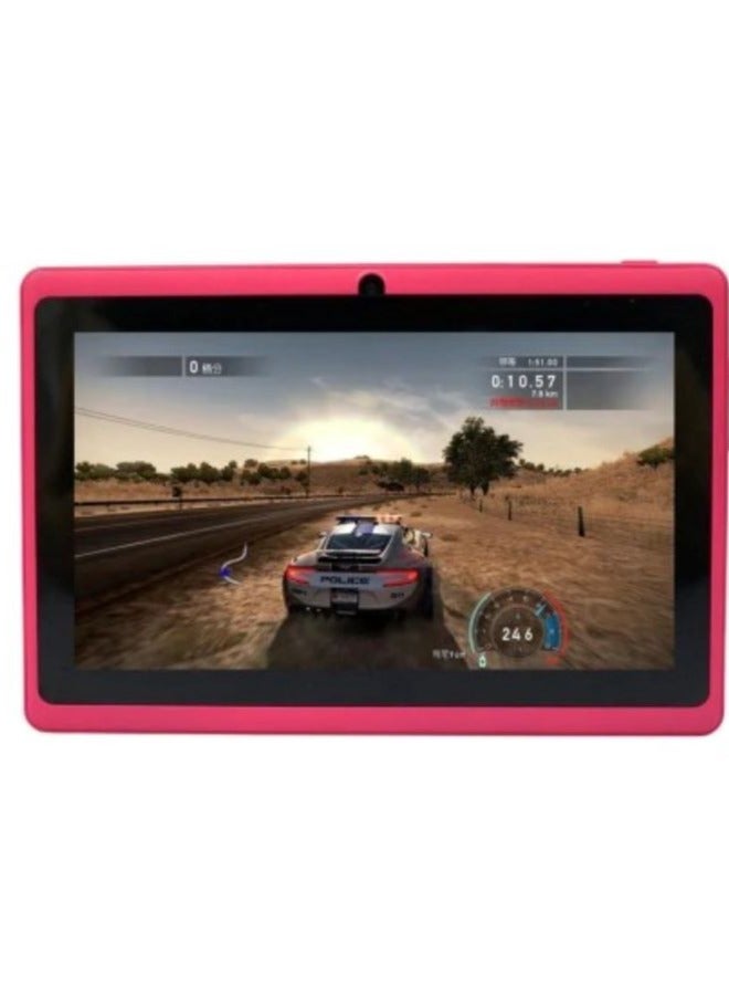 modio M1 Tablet for kids Boys Dual Camera 7 inch display 4GB RAM 128GB ROM (Red)  - Image 1