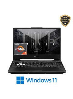 ASUS TUF GAMING FA506NCR-HN007W R7 7435HS, 8GB RAM, 512GB SSD, NVIDIA RTX 3050, 15.6 INCH FHD, WIN 11, Jaeger Gray English/Arabic Graphite Black - pnsku/N70108922V/45/_/1726030907/da3e1bba-fa1a-4dcf-a2c1-7048ef28c915