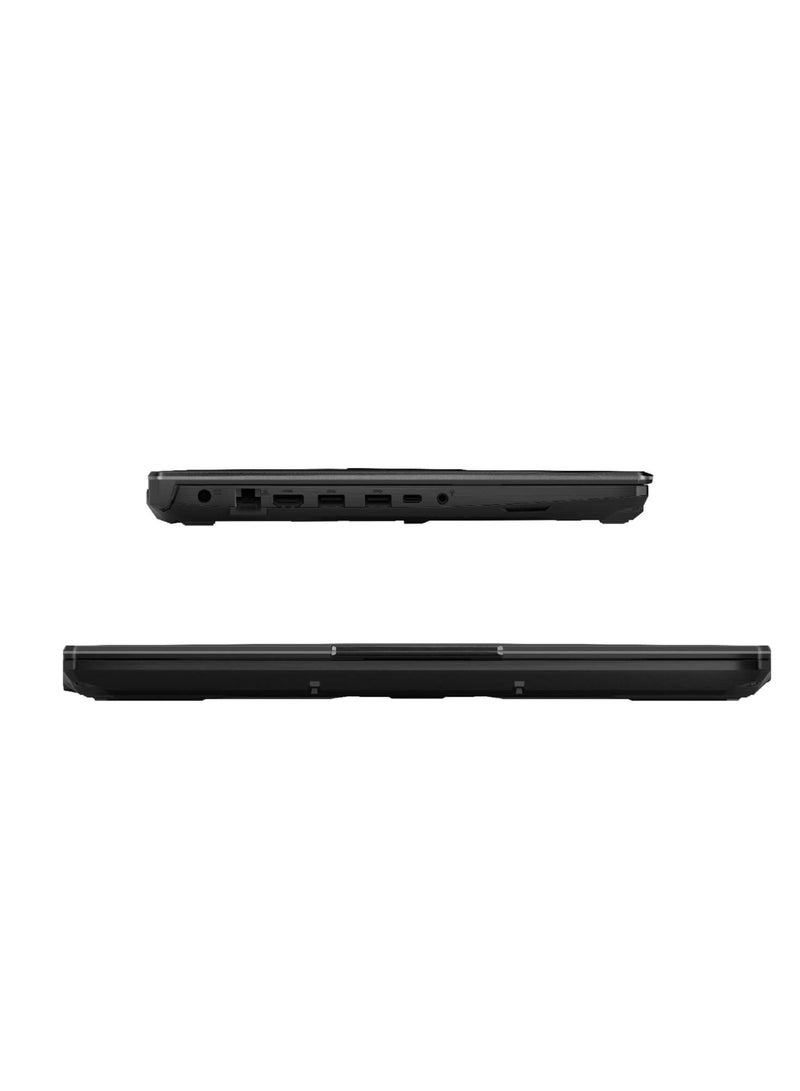 ASUS - ASUS TUF GAMING FA506NCR-HN007W R7 7435HS, 8GB RAM, 512GB SSD, NVIDIA RTX 3050, 15.6 INCH FHD, WIN 11, Jaeger Gray English/Arabic Graphite Black - Image 1