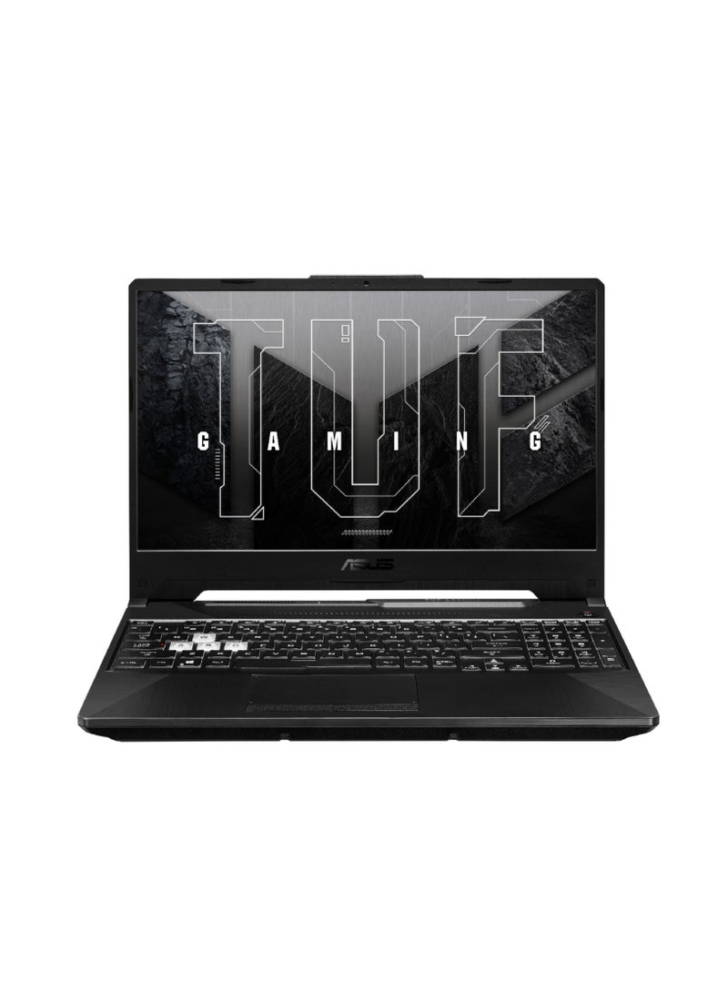 ASUS ASUS TUF Gaming A15 FA506NFR-HN007W â€“ Ryzen 7 7435HS â€“ 8GB â€“ 512GB SSD â€“ RTX 2050 4GB â€“ 15.6 inch FHD 144Hz -Windows 11 English/Arabic Graphite Black  - Image 1