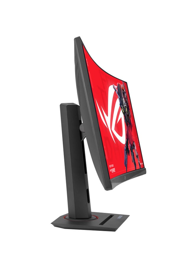 ROG Strix XG27WCS USB Type-C Gaming Monitor – 27-inch 2560x1440, Curved, 180Hz (Above 144Hz), 1ms (GTG), Fast VA, Extreme Low Motion Blur Sync, USB Type-C, FreeSync, DisplayWidget Center, tripod socket, HDR Black
