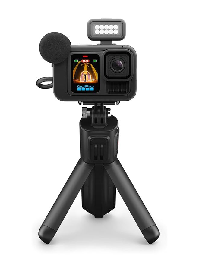 GoPro Hero13 Creator Edition - Includes Volta (Battery Grip, Tripod, Remote), Media Mod, Light Mod, Enduro Battery, Magnetic Latch Mount And Carrying Case - Image 1